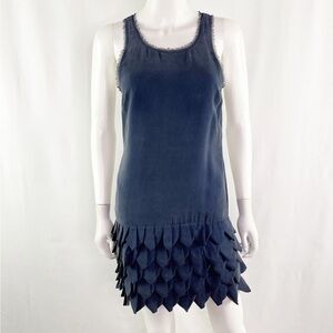 Alice + Olivia Navy Racerback Dress